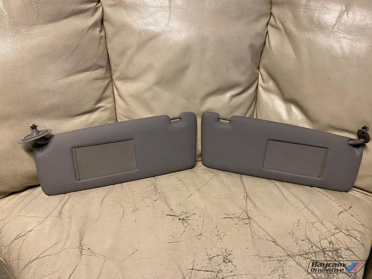 Bmw E32 zonnekleppen set links rechts 7-serie 735i, Auto-onderdelen, Interieur en Bekleding, BMW, Gebruikt, Ophalen of Verzenden
