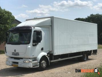 Renault Midlum 240-12 L Koffer Bakwagen Laadklep  AC beschikbaar voor biedingen