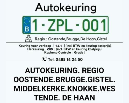 INSPECTION DES VÉHICULES/INSPECTION POUR LA VENTE/OSTENDE, B, Autos : Divers, Autos divers Autre, Enlèvement ou Envoi