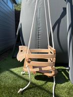 Houten schommel paard, Kinderen en Baby's, Ophalen, Zo goed als nieuw, Schommel
