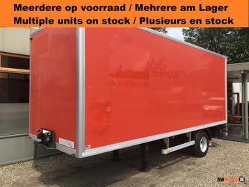 Pacton  BE Oplegger Gesloten Trailer Bakwagen Koffer Laadkle beschikbaar voor biedingen