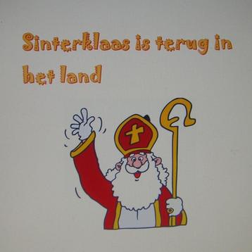 Sinterklaas is terug in het land      beschikbaar voor biedingen