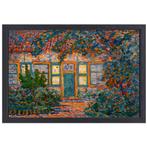 Petite maison au soleil - Toile Piet Mondrian + cadre à pâti, Maison & Meubles, Accessoires pour la Maison | Décorations murale
