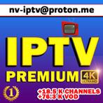 Serveur IPTV Premium 4K UHD (1 an), TV, Hi-fi & Vidéo, Lecteurs multimédias, Enlèvement ou Envoi, Neuf, Sans disque dur