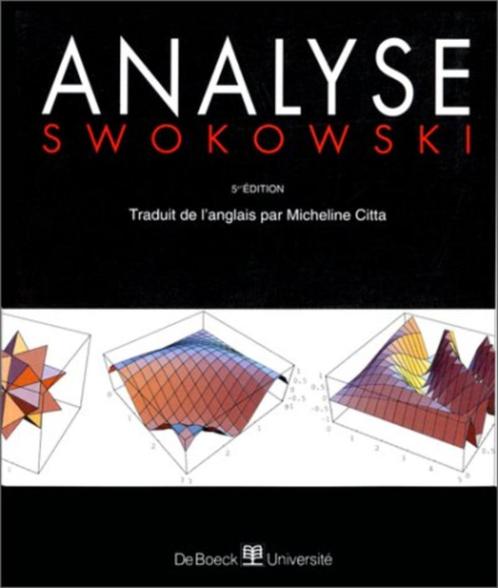 Analyse - 5e editie - Swokowski, Boeken, Studieboeken en Cursussen, Gelezen, Hoger Onderwijs, Ophalen of Verzenden