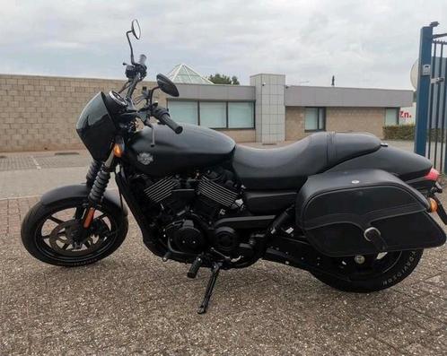 HD XG750 Street, zwart, V&H uitlaat, zadeltassen, gekeurdvv, Motoren, Motoren | Harley-Davidson, Particulier, Chopper, 12 t/m 35 kW