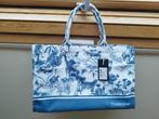 Sac en toile "Terre Bleue", Handtassen en Accessoires, Ophalen of Verzenden, Zo goed als nieuw, Blauw