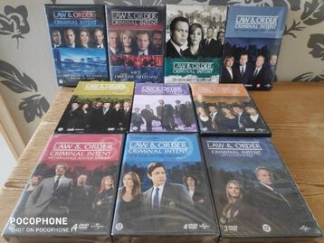 LAW & ORDER : CRIMINAL INTENT 1 T/M 10 DE COMPLETE SERIE beschikbaar voor biedingen