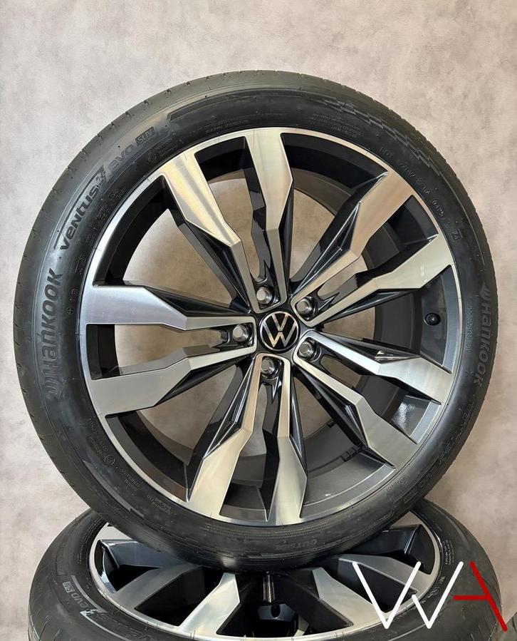 20'' Volkswagen Tiguan 5NN Suzuka NIEUW BTW set velgen OEM, Auto-onderdelen, Banden en Velgen, Banden en Velgen, Zomerbanden, 20 inch
