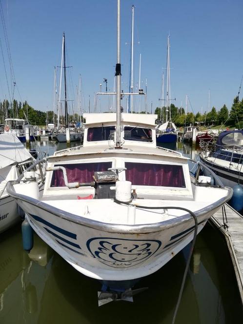 Motorboot, Watersport en Boten, Motorboten en Motorjachten, Gebruikt, Staal, 9 tot 12 meter, Diesel, Binnenboordmotor, 30 tot 50 pk