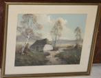 Schilderij, pastel - gesigneerd, Ophalen of Verzenden