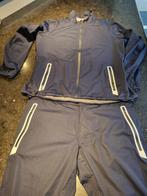 regenjas en regenbroek blauw, Ophalen, Zo goed als nieuw, Regenpak, Dames