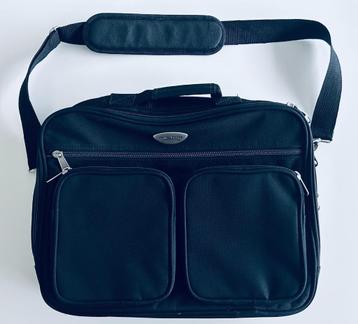 Laptop tas - reistas - zwart - nylon NIEUW beschikbaar voor biedingen