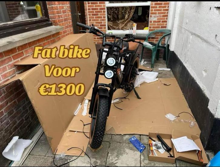 M20 Fatbike – Elektrische fiets in topstaat, Fietsen en Brommers, Elektrische fietsen, Zo goed als nieuw, Moustache, 51 tot 55 cm