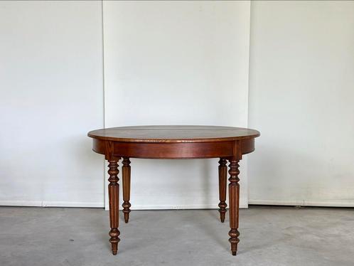 Antieke eettafel, Maison & Meubles, Tables | Tables à manger, Rond, Chêne, Enlèvement ou Envoi