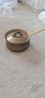 Vintage koperen pan met deksel, Antiek en Kunst, Ophalen