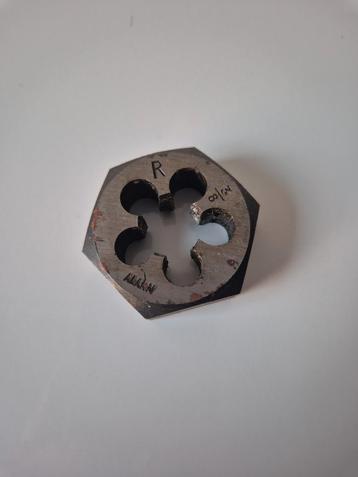  Filière acier R 3/8" – outil de filetage métal – bon état beschikbaar voor biedingen