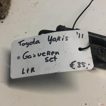 Toyota Yaris 2011 Gasveren set achterklep beschikbaar voor biedingen