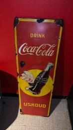 Drink coca-cola, Verzamelen, Ophalen, Gebruikt, Reclamebord