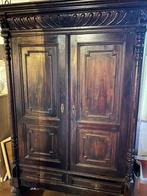 Grote vestiaire- of barkast, Antiek en Kunst, Antiek | Meubels | Kasten, Ophalen
