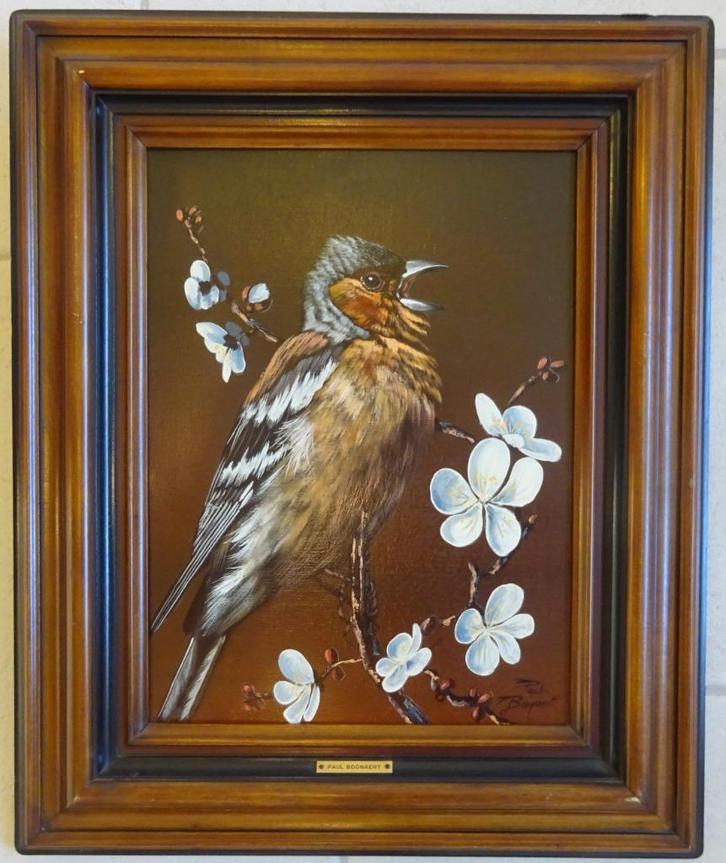 Paul Boonaert, Het lentelied, olie op doek, 40 x 30 cm, Antiek en Kunst, Kunst | Schilderijen | Modern, Ophalen of Verzenden