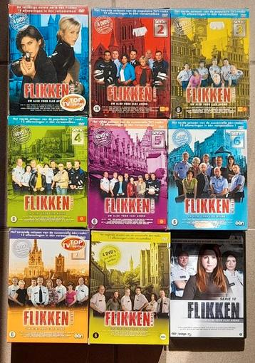Flikken 9 seizoenen op dvd beschikbaar voor biedingen