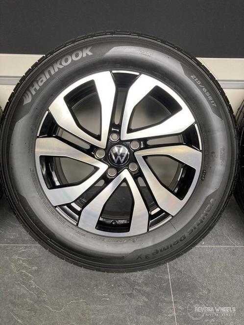 17” originele Volkswagen Tiguan 5NA velgen + banden 5x112, Auto-onderdelen, Banden en Velgen, Banden en Velgen, Zomerbanden, 17 inch