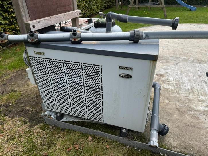 Warmtepomp + pomp + technieken, Tuin en Terras, Zwembad-toebehoren, Gebruikt, Verwarming, Ophalen