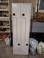 Locker kast grijs 4 deuren, Ophalen, Gebruikt