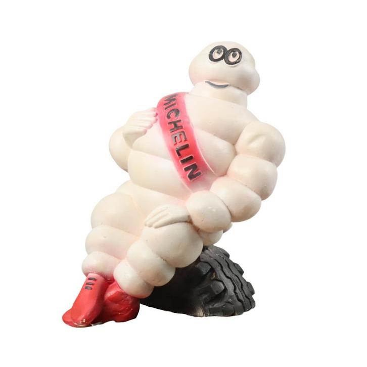 Grote Bibendum Michelin Reclame Object Beeld Gips 36cm, Verzamelen, Merken en Reclamevoorwerpen, Gebruikt, Overige typen, Ophalen of Verzenden