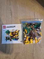 Lego Minecraft The Bee Cottage, Kinderen en Baby's, Ophalen of Verzenden, Zo goed als nieuw, Complete set, Lego