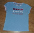 JBC lichtblauwe tshirt 'sunshine' (152), Kinderen en Baby's, Kinderkleding | Maat 152, Meisje, Ophalen of Verzenden, Zo goed als nieuw