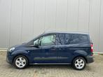 Ford Transit Courier benzine 13.000km, Auto's, Bestelwagens en Lichte vracht, Stof, Used 1. Bestelwagens met ervaring., Blauw