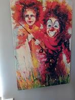 Tableau clowns, Antiek en Kunst, Kunst | Schilderijen | Modern, Ophalen
