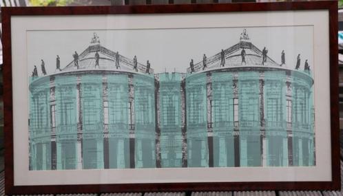 Koninklijke Nederlandse Schouwburg - Bourla Antwerpen, Antiek en Kunst, Kunst | Litho's en Zeefdrukken, Ophalen of Verzenden