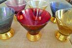 6 Jolis verres de couleurs pour apéritif /Liqueur, Antiquités & Art, Enlèvement