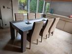 Eettafel met 6 stoelen, Huis en Inrichting, Ophalen