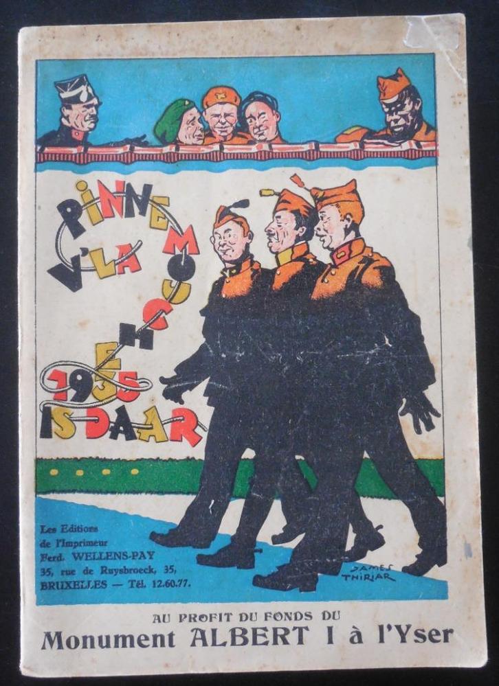 V'la Pinnemouche 1935 est là, Livres, Guerre & Militaire, Utilisé, Enlèvement ou Envoi