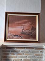 schilderij  Miel Verrecas, Antiek en Kunst, Kunst | Schilderijen | Klassiek, Ophalen