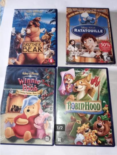 DVD's kinderen Disney, pixar, box auto b good, maya 2-4€/dvd, Cd's en Dvd's, Dvd's | Tekenfilms en Animatie, Gebruikt, Vanaf 6 jaar