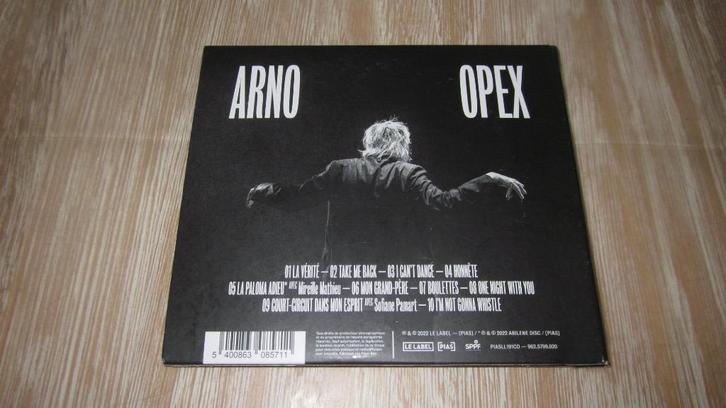 ARNO - OPEX (CD), Cd's en Dvd's, Cd's | Pop, Zo goed als nieuw, 2000 tot heden, Verzenden