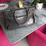 Handtas, Handtassen en Accessoires, Tassen | Damestassen, Ophalen, Gebruikt, Grijs, Handtas