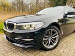 BMW 518dA G31 - LED - Leder - Carplay - Garantie, 5 places, Carnet d'entretien, Cuir, 4 portes