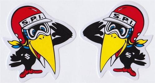 Suzuki SPI Mr. Horsepower sticker set #1, Motoren, Accessoires | Stickers, Verzenden