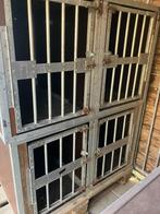 2 dubbele honden transport hokken, Dieren en Toebehoren, Ophalen, Gebruikt, Minder dan 65 cm, Hondenhok