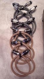 KK: XLR RCA USB-voedingskabel RJ45 luidspreker/luidspreker., Ophalen of Verzenden, Zo goed als nieuw