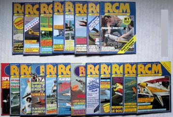 Lot de 82 revues RCM - Radio Commande Magazine 1981 à 1988 disponible aux enchères