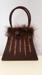 Petit sac à main brun marron habillé, Ophalen of Verzenden, Nieuw, Bruin, Handtas