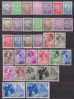 België 1941volledig jaar, Postzegels en Munten, Spoor van plakker, Verzenden, Postfris