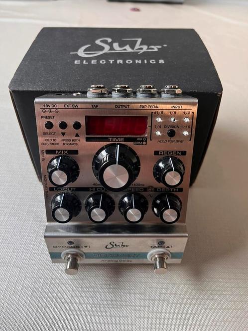 Suhr Discovery Analog Delay 2024, Muziek en Instrumenten, Effecten, Nieuw, Ophalen